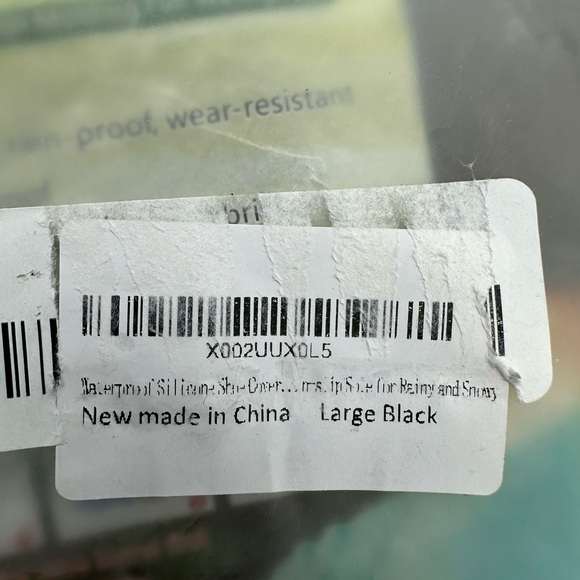 Waterproof Shoe Covers Silicone shoe cover Rainproof Skidproof Over Shoes Boots - Picture 6 of 6